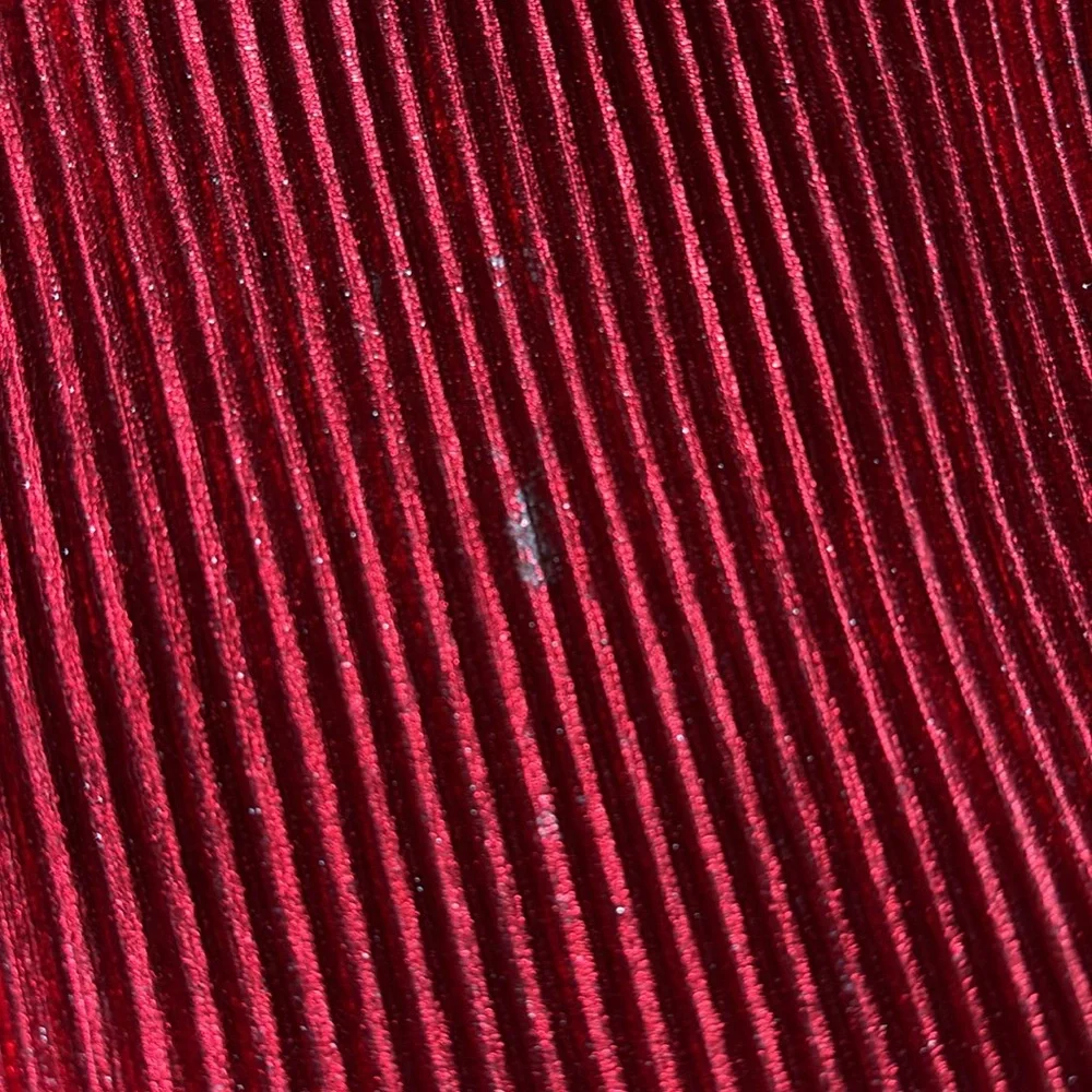 MiniBoden Red Shiny Tulle Dress 8/9 - Picture 2 of 10
